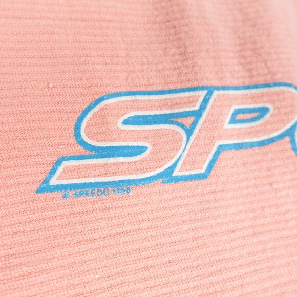 Vintage 90s Speedo Stringer Tank Top Adult Large Sleeveless Made in USA - Picture 2 of 7